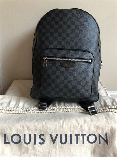 louis vuitton damier backpack gold plate|Louis Vuitton josh backpack.